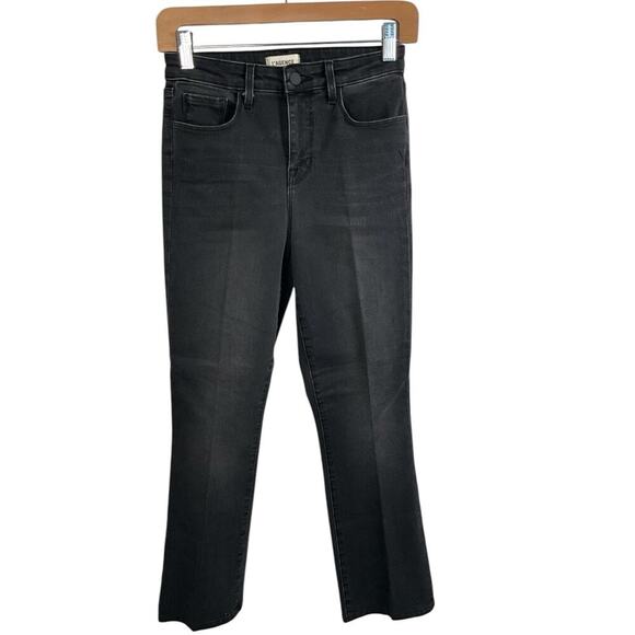 NWOT L'AGENCE Faded Black Boot Cut Stretchy Jeans 5 Pockets Size 25 Classic Fit - Picture 1 of 10